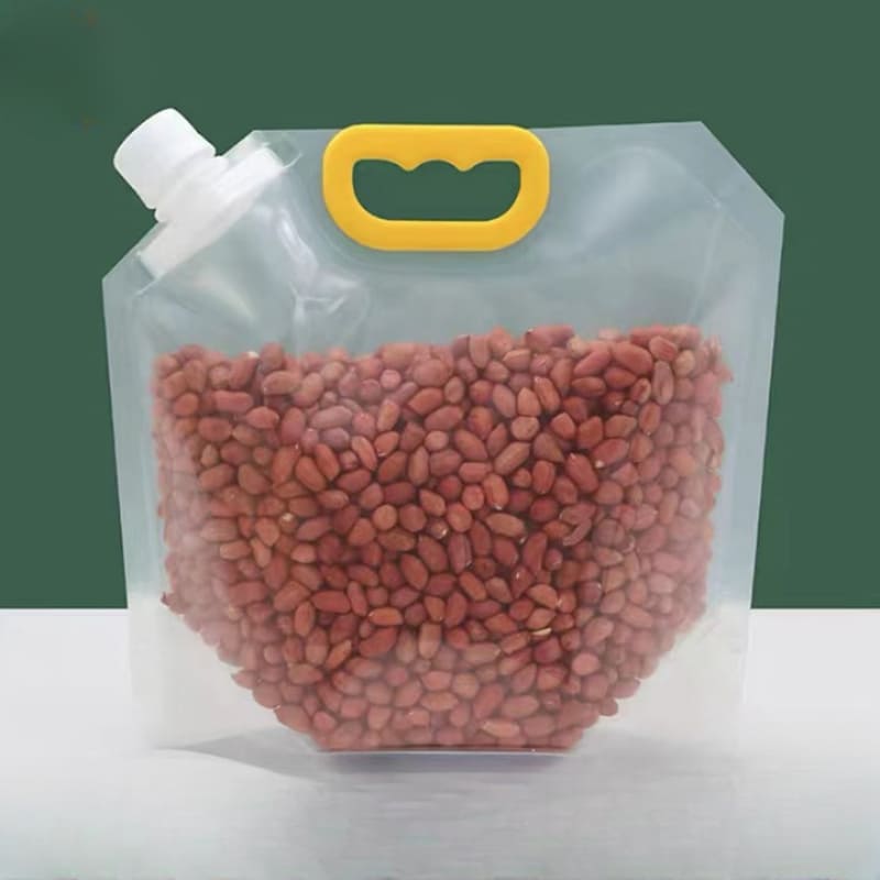 Kit 10 Bolsas de Almacenamiento Dispensador de Alimentos Polihousi