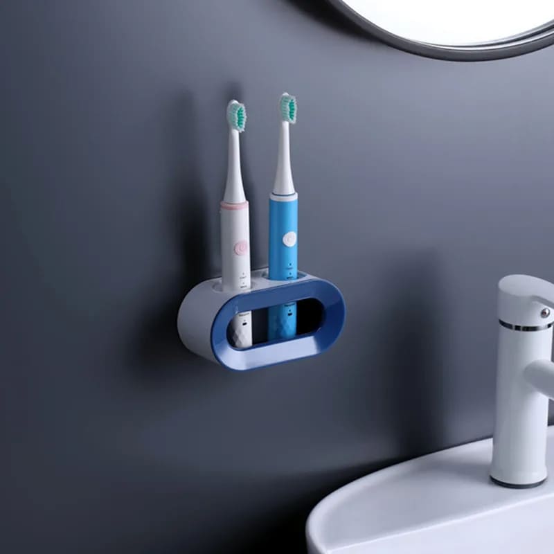 Porta Cepillo de Dientes y Pasta de Pared Organizador Polihousi